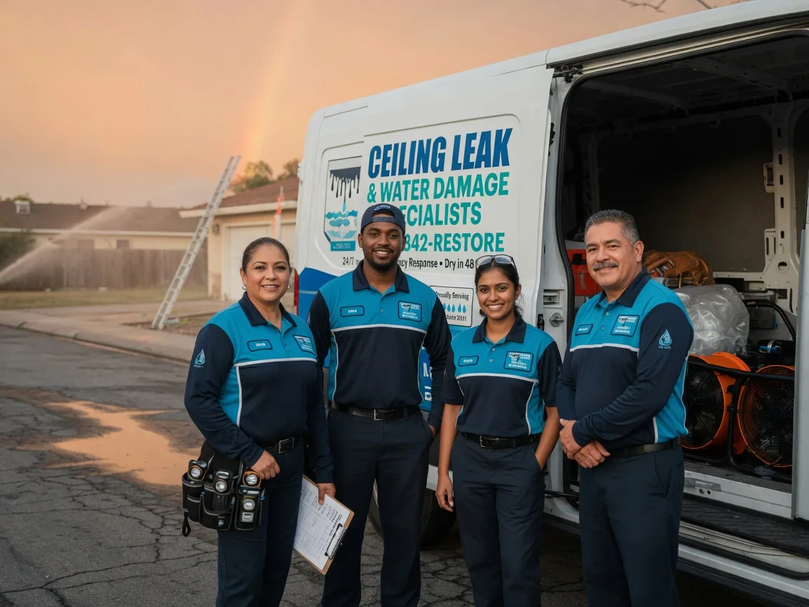 Ceiling Leak Cleanup company in Lovelady, TX